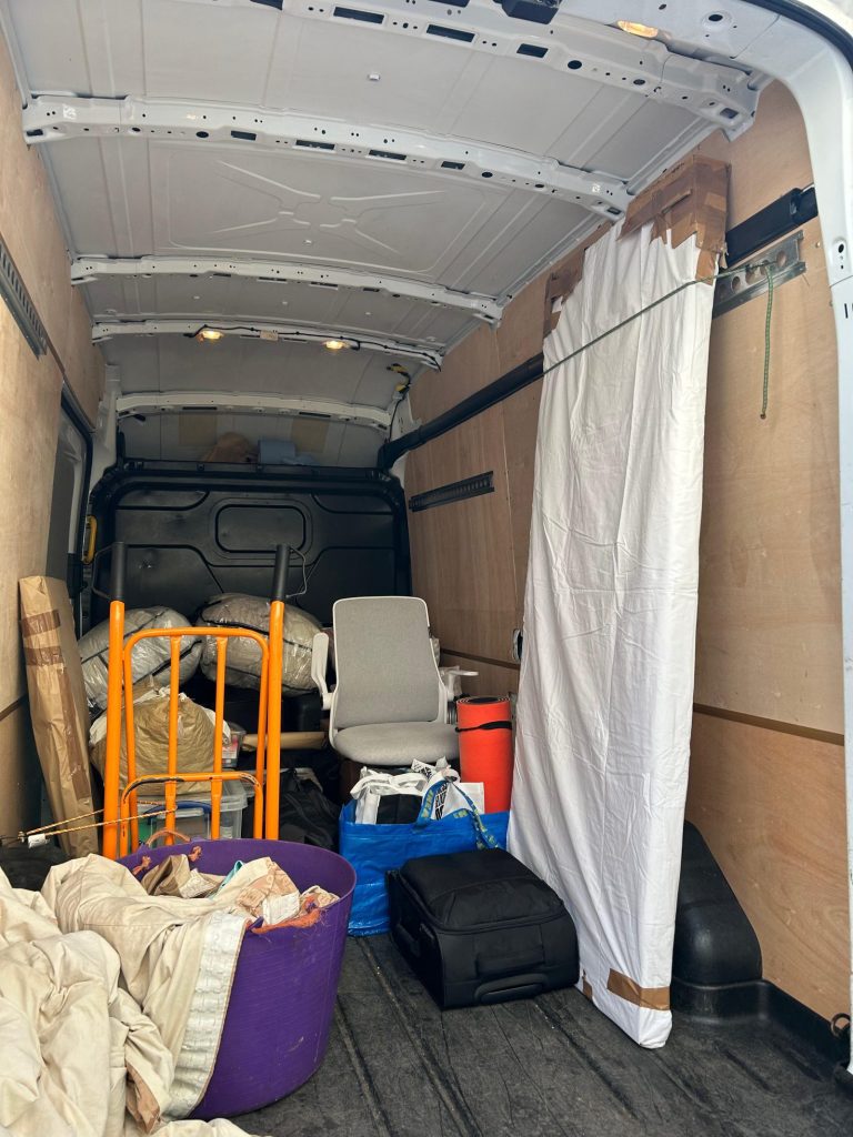 A small removal job from Clifton to storage in Bedminster using our Man with a Van Bristol Services